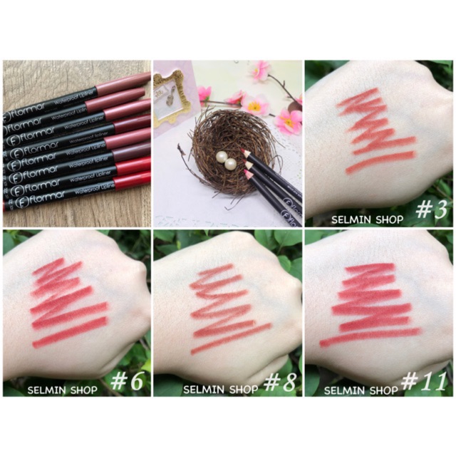 Chì môi Flormar Đức chống thấm nước - Waterproof Lipliner