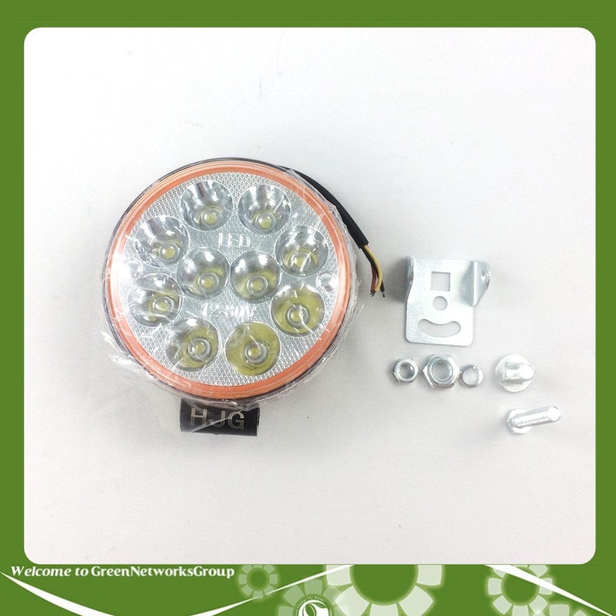 Đèn trợ sáng HJG 10 tim tròn dành cho ô tô, mô tô, xe máy