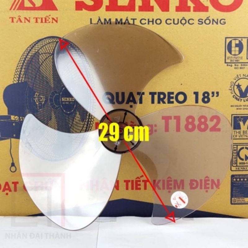 Cánh Quạt 3 Lá B3 - B4 SENKO Cốt Tròn