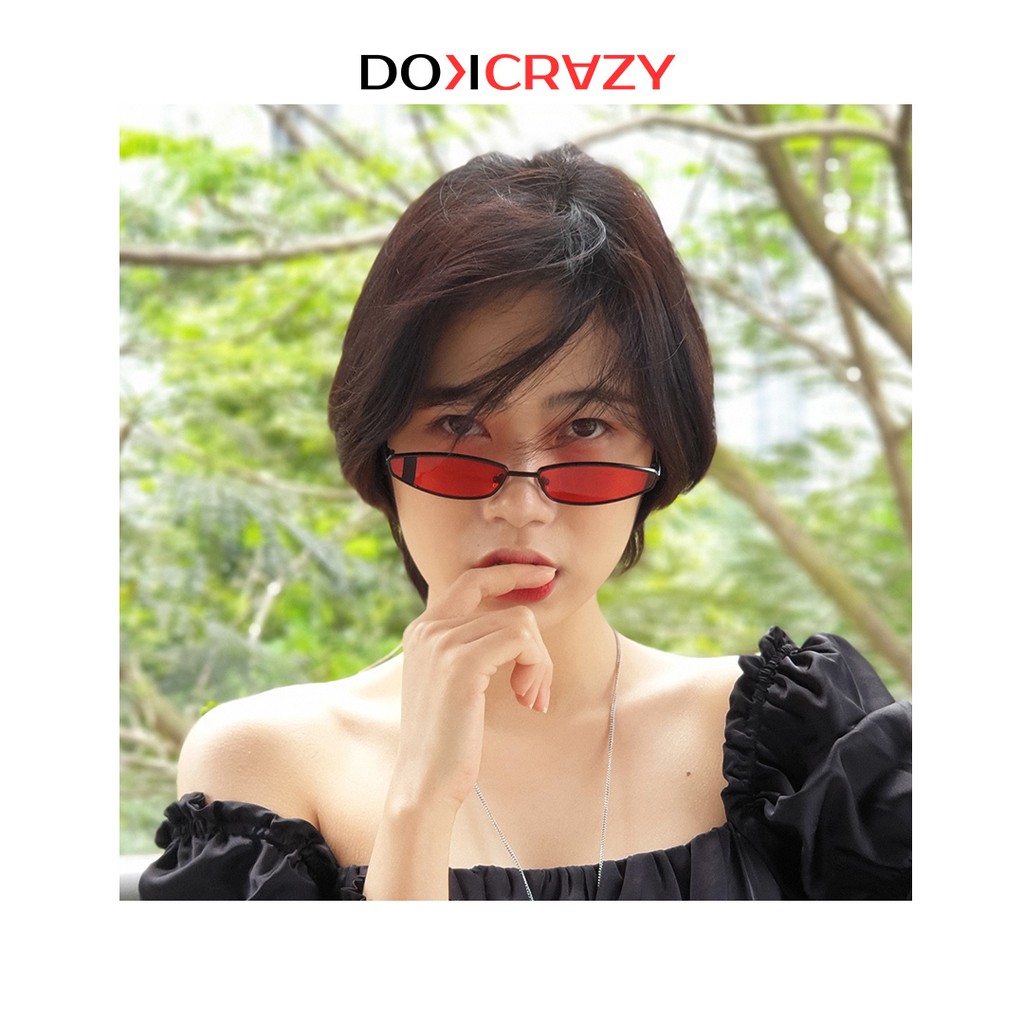 Kính râm thời trang nam nữ CITIZEN DOKCRAZY gọng nhỏ phong cách hip hop