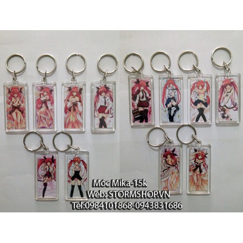 Móc mika hộp  Date a live -15k