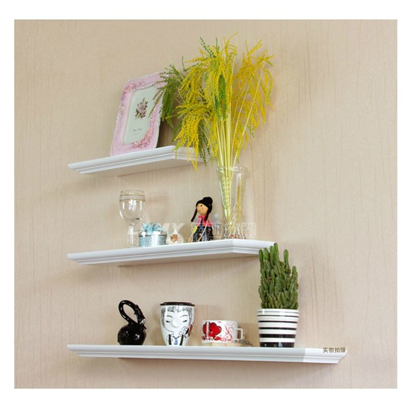 Kệ gỗ COMA lõi xanh chống ẩm bộ 3 thanh ngang 40-50-60cm sâu 15cm