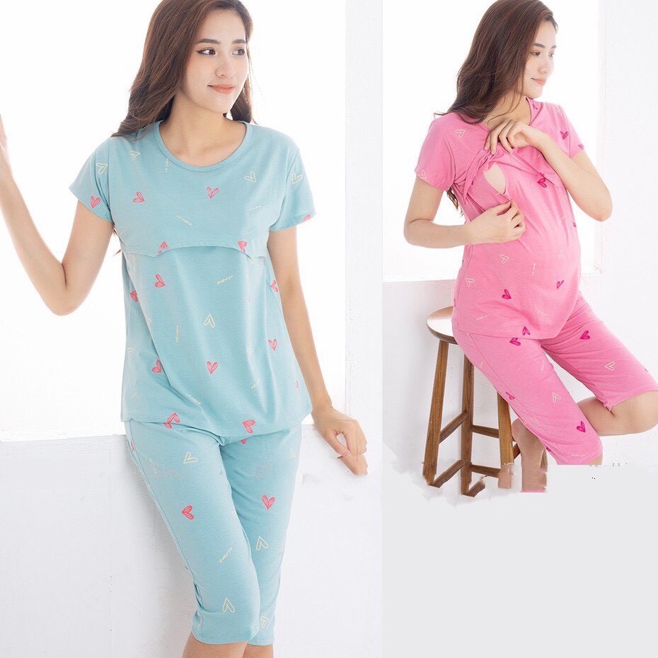 Bộ đồ bầu và sau sinh cho con bú