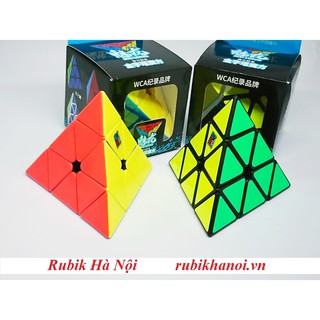 Rubik Pyraminx Meilong Mofang Jiaoshi Stickerless