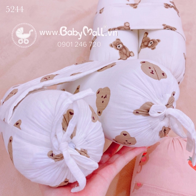 Gối chặn BOBA Muslin chất xô mềm mát 5244