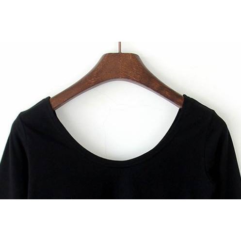 Croptop thu đông dài tay