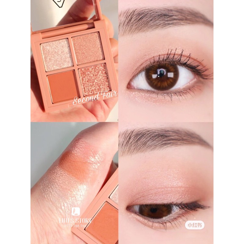 Bảng Phấn Mắt 3CE #Second Fair Mini Multi Eye Color