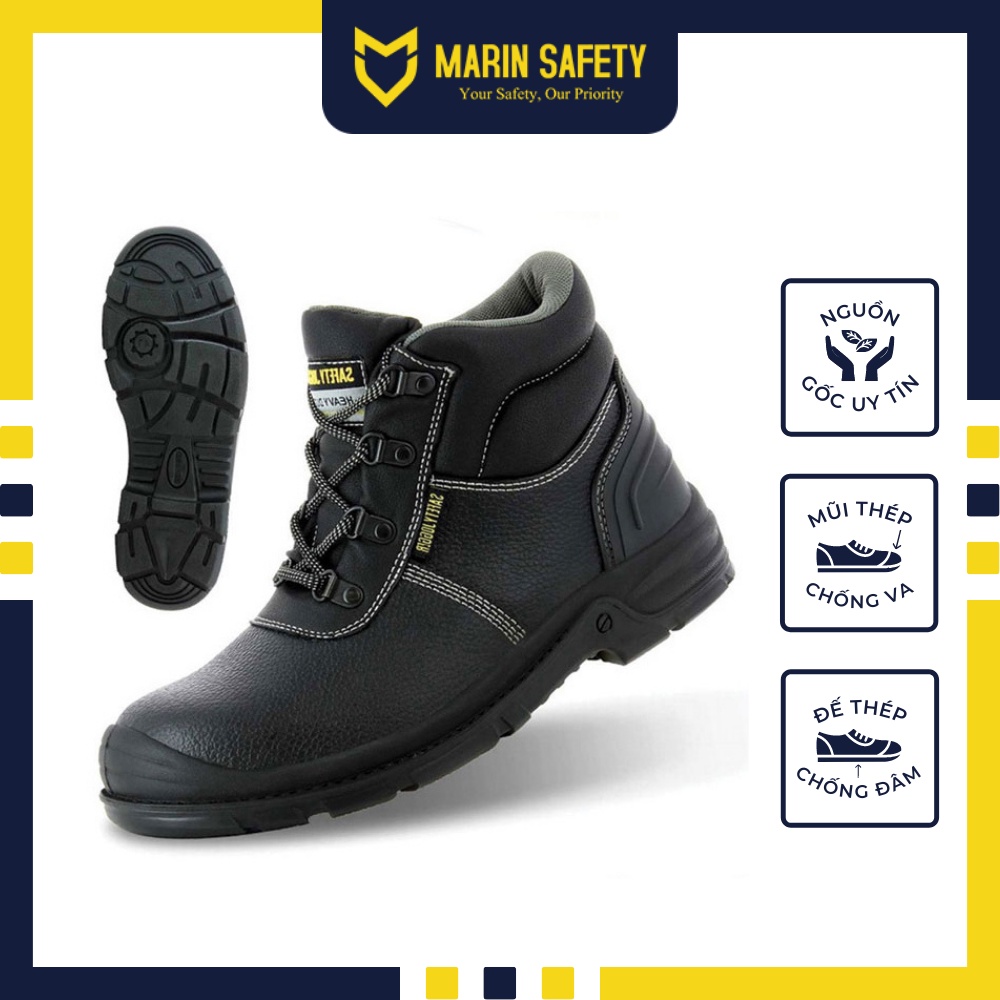 Giày bảo hộ lao động Safety Jogger Bestboy231 S3 cao cổ, chống nước, chống đâm, chống va đập, giày công trình, nhà má