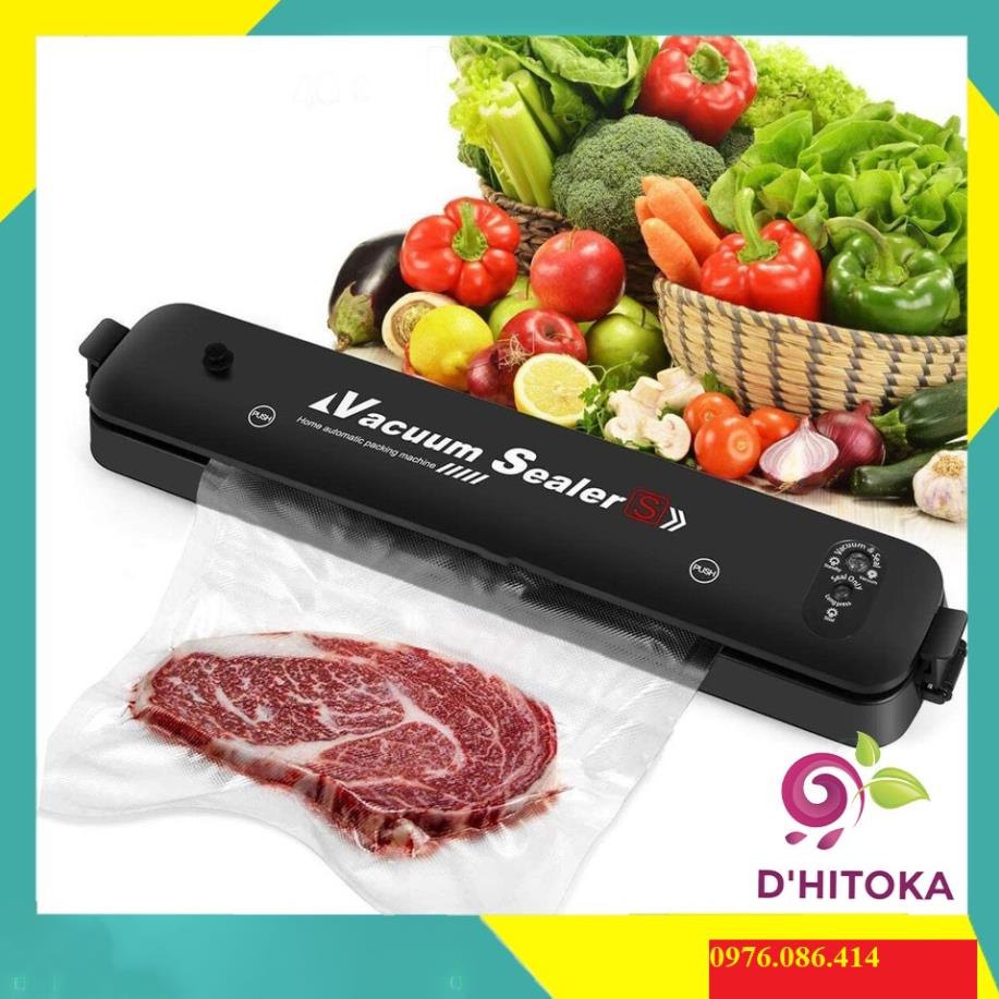 [Tặng 10 túi hút BẢO HÀNH 12 THÁNG]Máy hút chân không thực phẩm Vacuum Sealer hút khỏe sạch khí