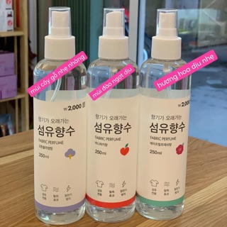 Xịt thơm quần áo Hàn Quốc