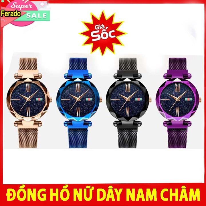 Đồng Hồ Nữ DIMINI Dây Nam Châm Siêu Hot