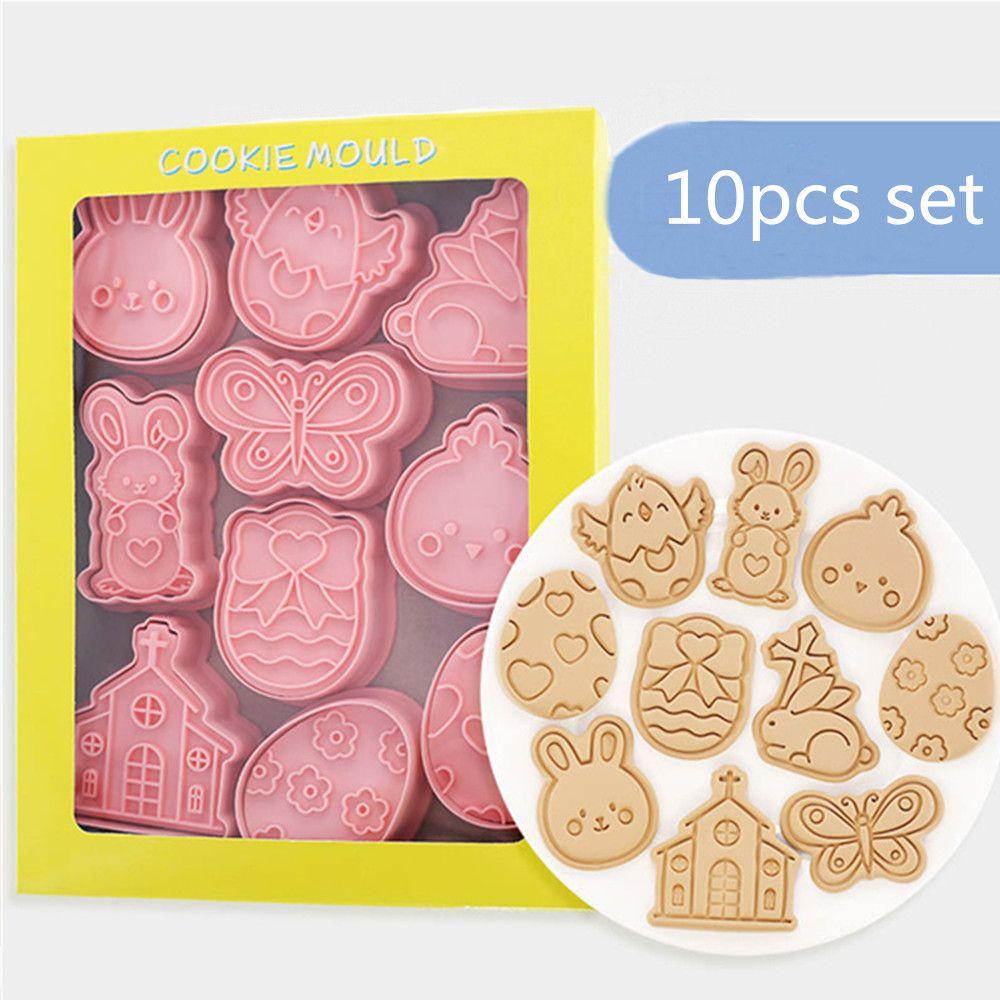 Khuôn Làm Bánh Quy Hình Thỏ Phục Sinh DIY