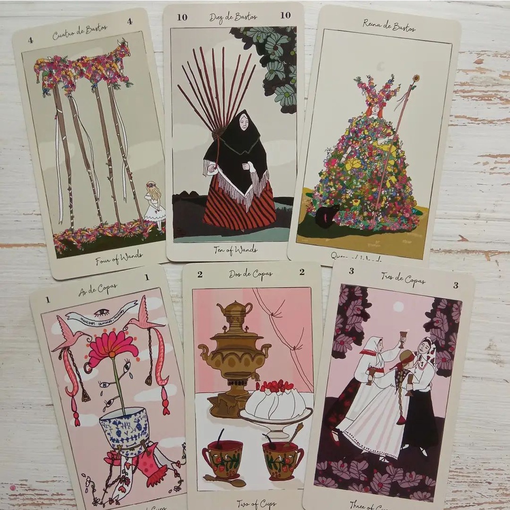 Bộ Bài Tarot de Carlotydes  - Bài Gốc Authentic Chính Hãng 100%