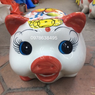 Heo đất gốm sứ Bát Tràng
