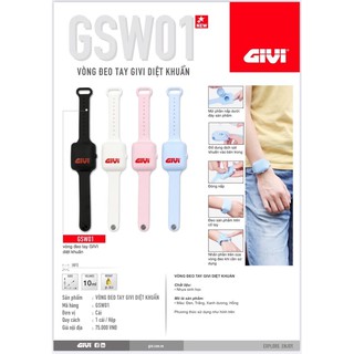 Vòng tay diệt khuẩn Givi - Bogia.vn