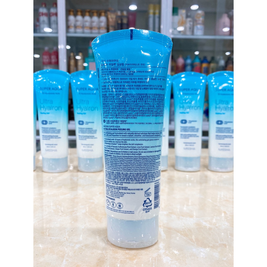 Gel Tẩy Tế Bào Chết Da Mặt MISSHA SUPER AQUA Hàn Quốc 100ml