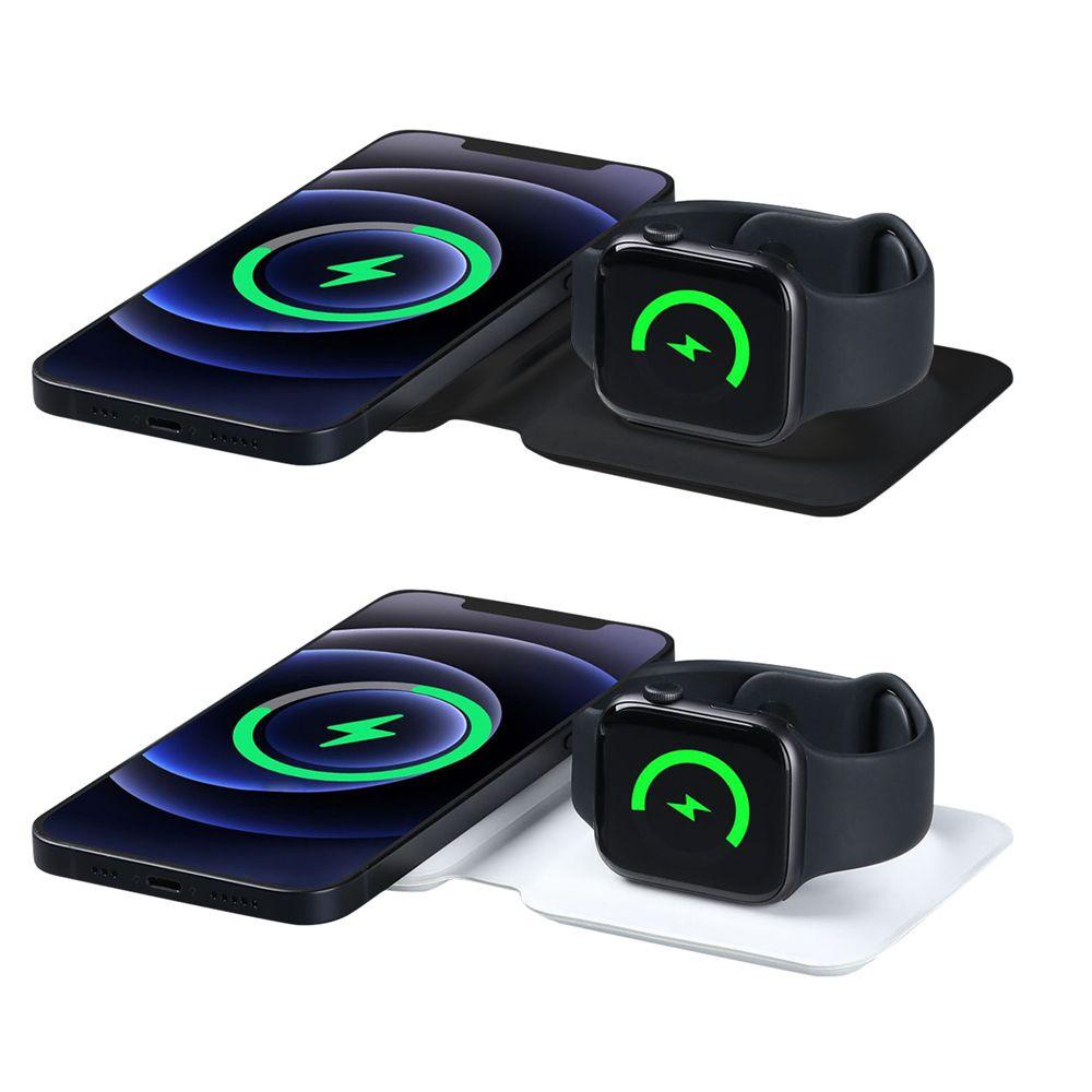 Bộ Sạc Không Dây Siêu Mỏng 15W Gấp Gọn Được Cho Điện Thoại Di Động