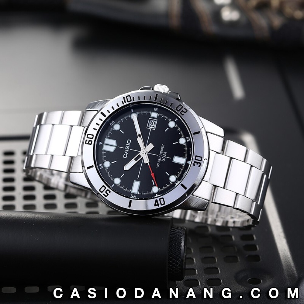 Đồng hồ nam dây kim loại Casio Standard chính hãng Anh Khuê MTP-VD01D-1EVUDF (45mm)