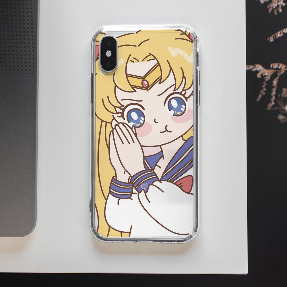 Ốp điện thoại TPU in hình vẽ Sailor Moon dành cho Samsung Galaxy Note 20+/20 Ultra/20/9/8/10Lite/10+/10/5/4/3