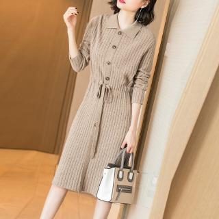 Đầm dáng dài chất len thời trang dễ thương đáng yêu xinh xắn cho nữ