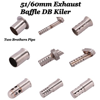 Ống Pô Giảm Thanh 51mm 60mm AK SC YOSHIMURA Cho Xe Máy