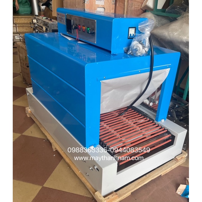 Máy bọc màng co BS4535- máy co màng PVC,POF