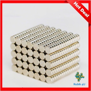 [Phụ Kiện] Nam châm đất hiếm từ tính mạnh mod rubik - 1 set 50 viên các kích thước