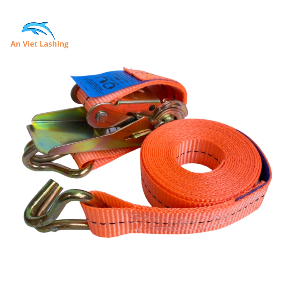 Bộ dây tăng đơ buộc hàng bản 25mm tải trọng 800kg  1.2M 2M 3M 5M 6M 8M 10M 12M
