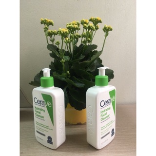 (Có Sẵn) Sữa rửa mặt dịu nhẹ CERAVE Foaming Facial Cleanser ( da dầu, da khô 355/473 ml)