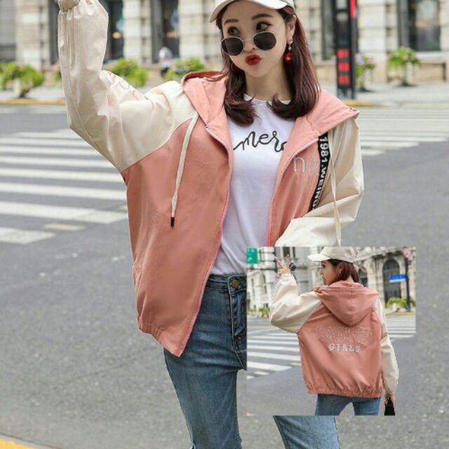 Khoác dù phối màu SL111 KDW029