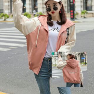 Khoác dù phối màu sl111 kdw029