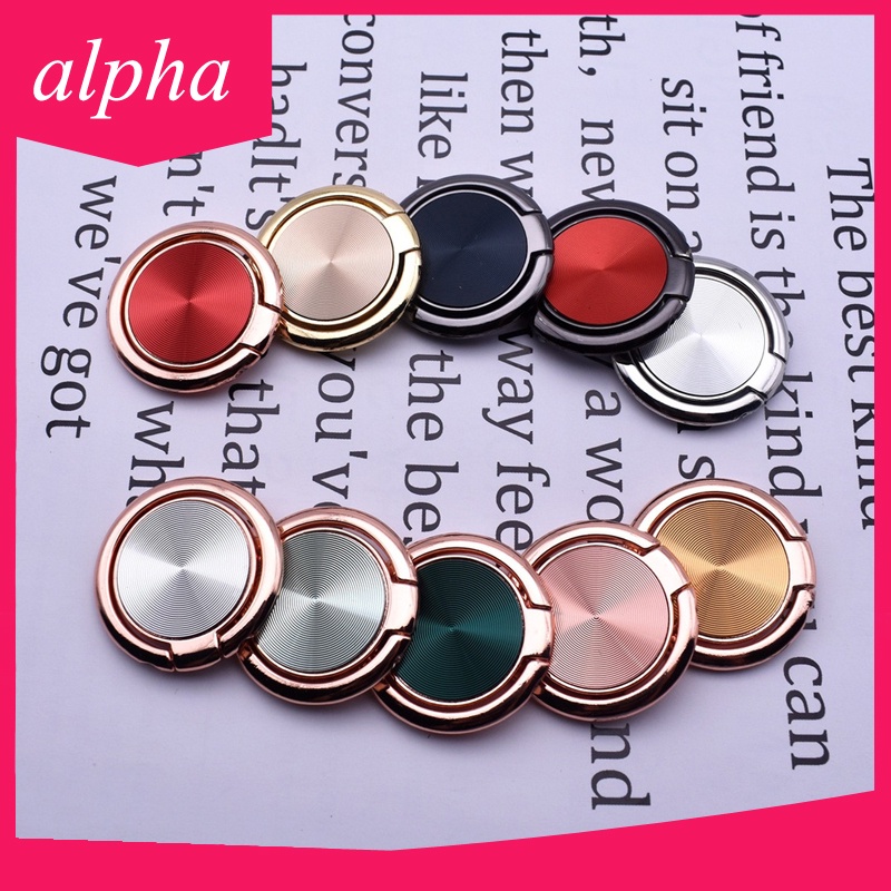 Giá đỡ điện thoại di động đa năng xoay 360 độ nam châm đeo nhẫn ngón tay đeo nhẫn Giá đỡ điện thoại di động