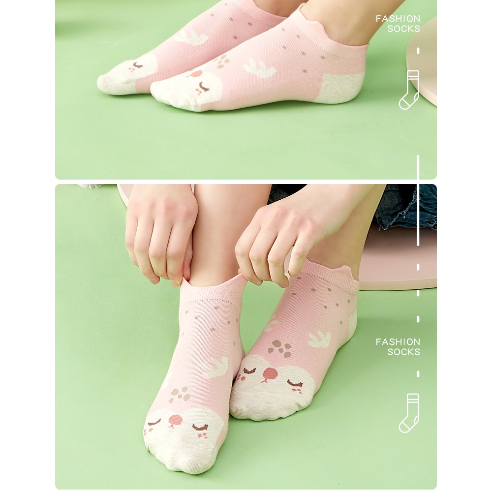Tất ngắn nữ Caramella