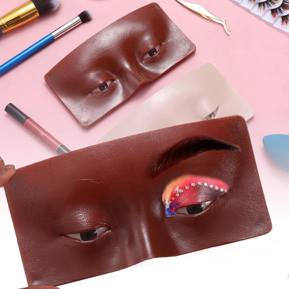 Eutus Bảng Mặt Trang Điểm Hỗ Trợ Luyện Tập Trang Điểm Lông Mi Có Thể Tái Sử Dụng