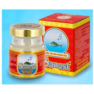 Nước Yến Sào Sanest Khánh Hoà Lọ 70ml Có Đường - Không Đường