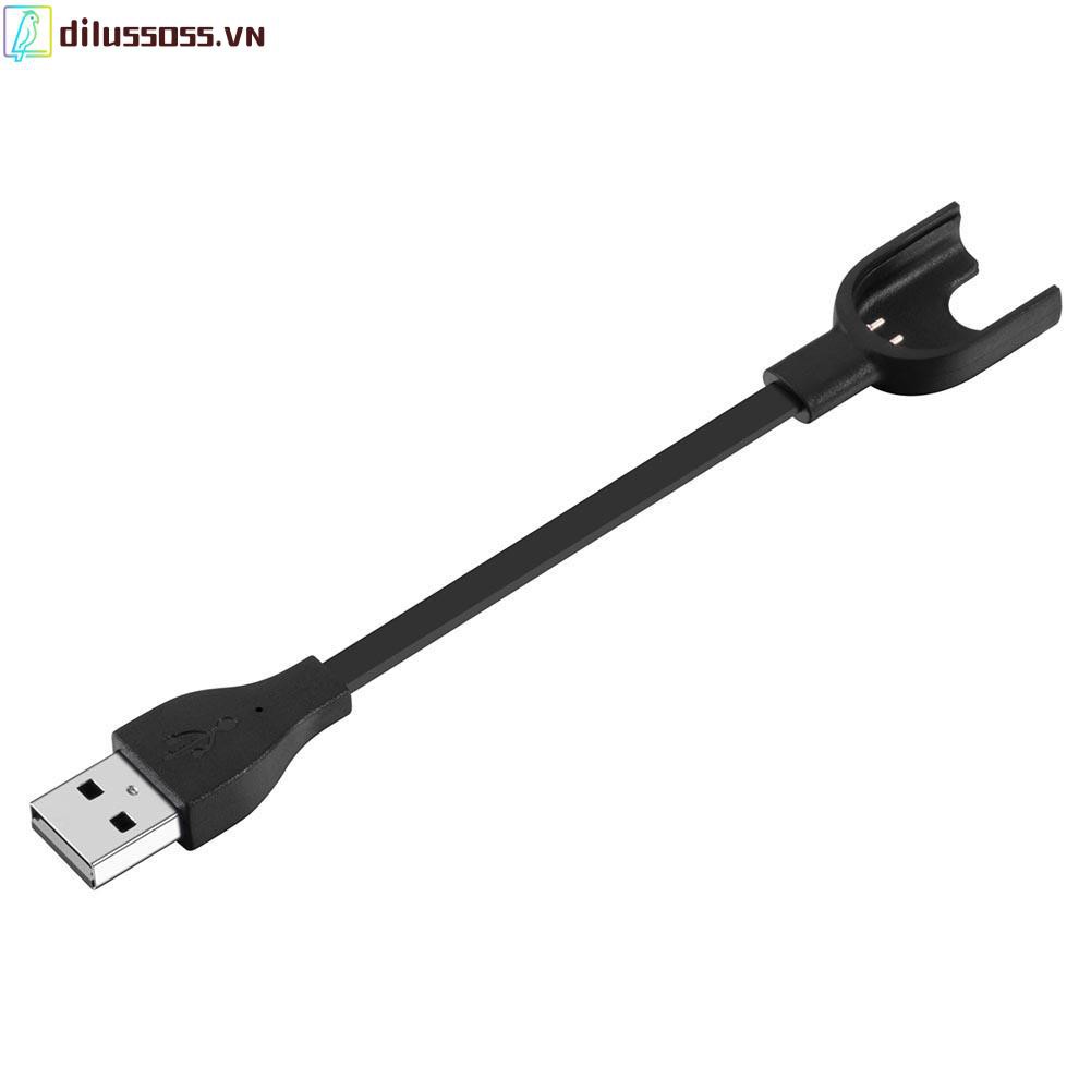 Dây Cáp Sạc Điện Cổng USB Dilussss 15 cm Cho Dòng Xiaomi Mi Band 3