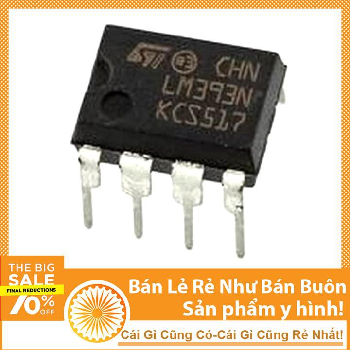 Ic So Sánh LM393 Chân Cắm 8 Chân