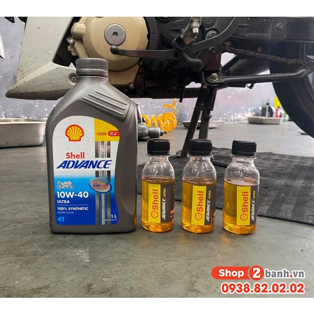 Nhớt Shell Advance Ultra 10W40  320011