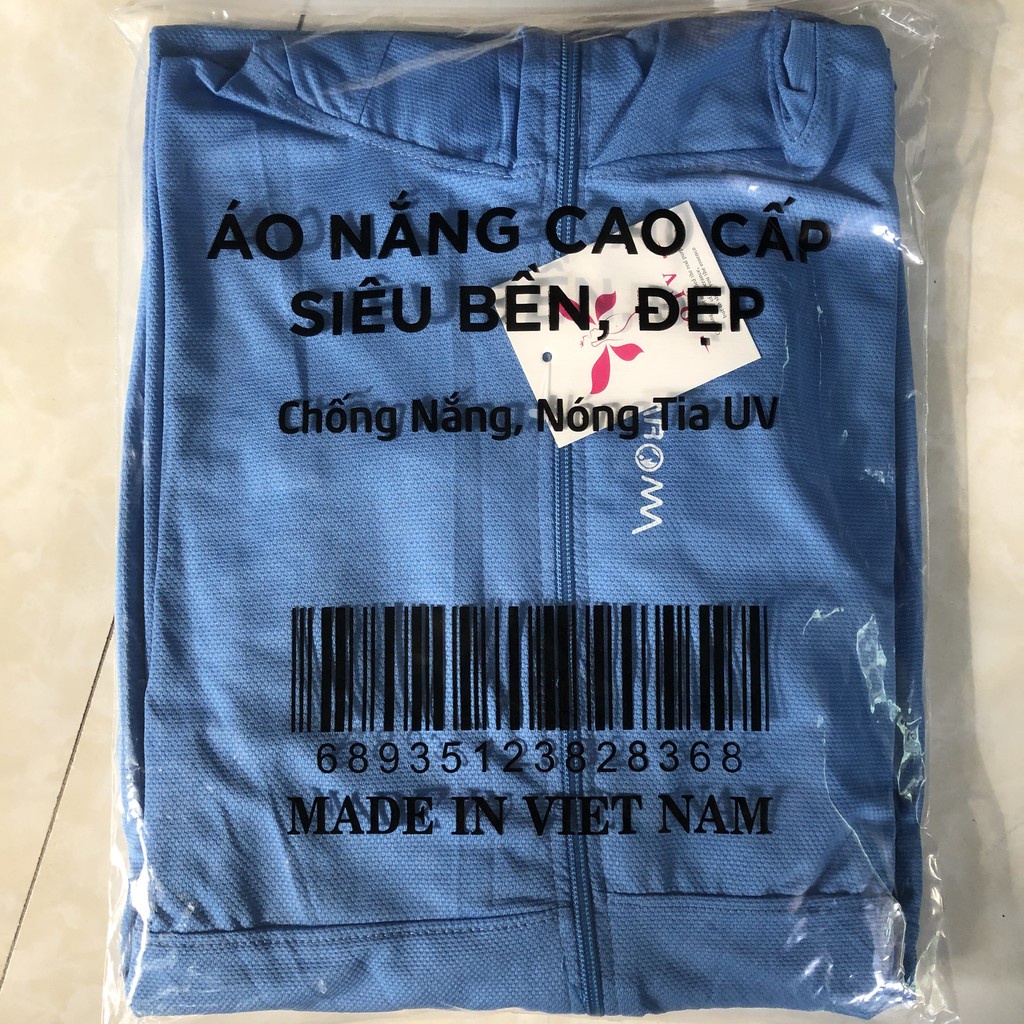 Áo Choàng Chống Nắng V968-Đai Cạp Thiết Kế Cải Tiến-Vải Thơm-Chống Tia UV Hiệu Quả Cao-Có Khóa Túi-Giá Rẻ Tại Xưởng | BigBuy360 - bigbuy360.vn