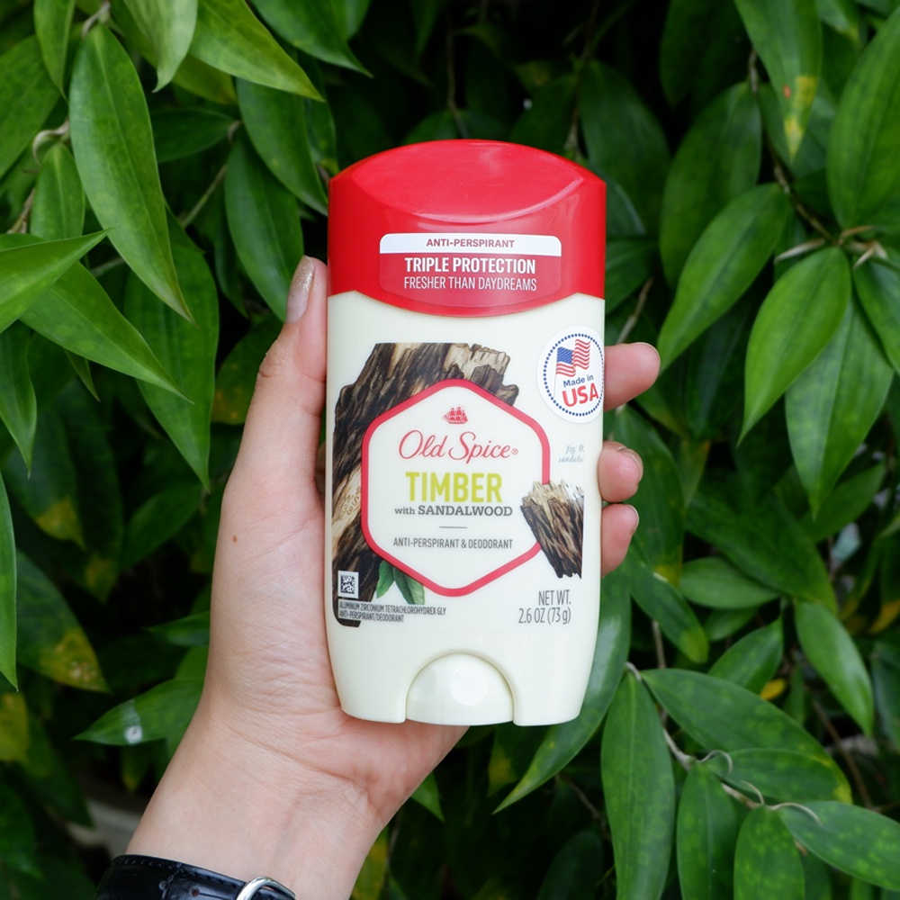 Sáp khử mùi Old Spice ngăn tiết mồ hôi nhiều mùi hương 73g NPP Shoptido