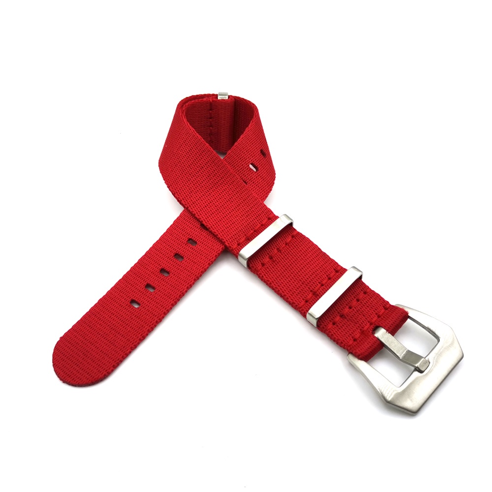 Dây Đeo Nylon 20mm 22mm 007 James Bond Màu Đen