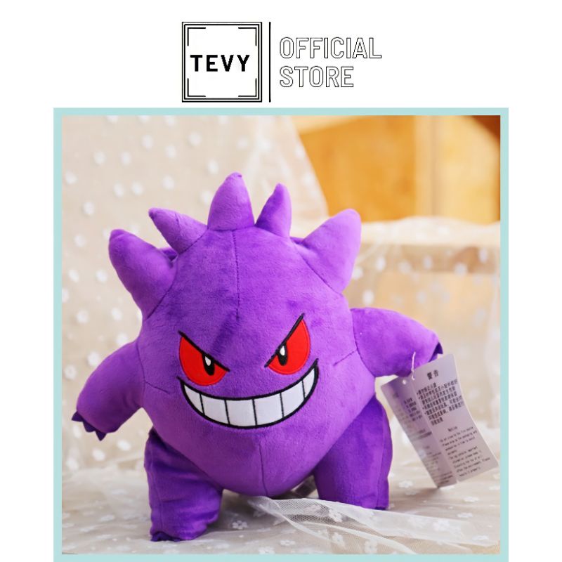 Gấu bông nhân vật GenGar Pokémon [ GẤU BÔNG - MÓC KHÓA ]