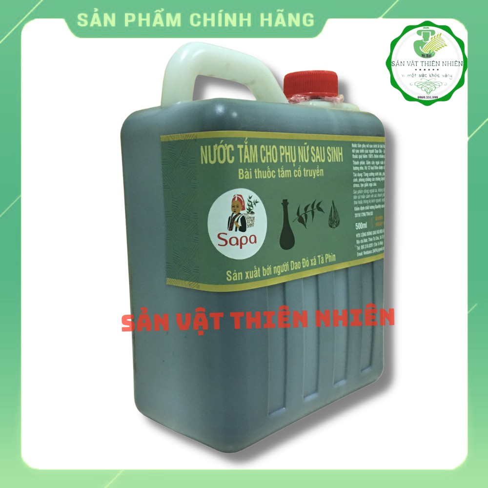 [Giá tận gốc] Nước tắm Dao Đỏ Sapa sau sinh (2lit) cô đặc phục hồi sức khỏe phụ nữ sau sinh hiệu quả 100% tiện dụng