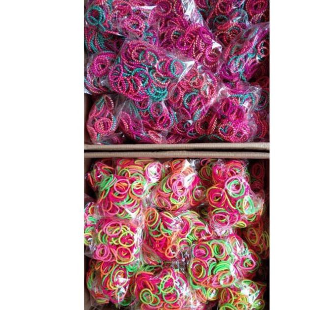 Combo 100 dây buộc tóc cho bé