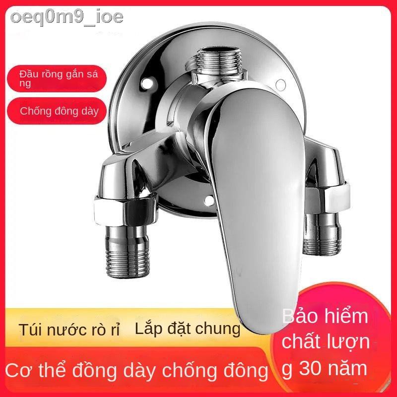 ❍◘Toàn bộ vòi sen van trộn gắn mặt đồng, máy nước nóng năng lượng trời, đường ống lộ thiên, bình tắm lạnh, đôi