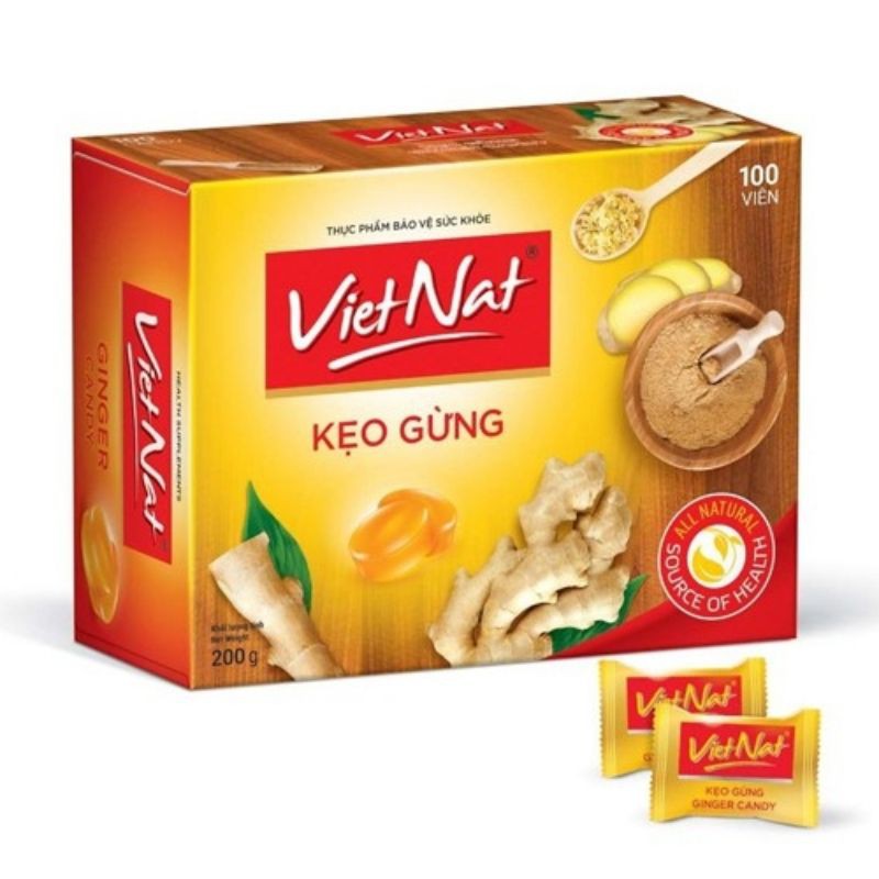 kẹo ngậm gừng