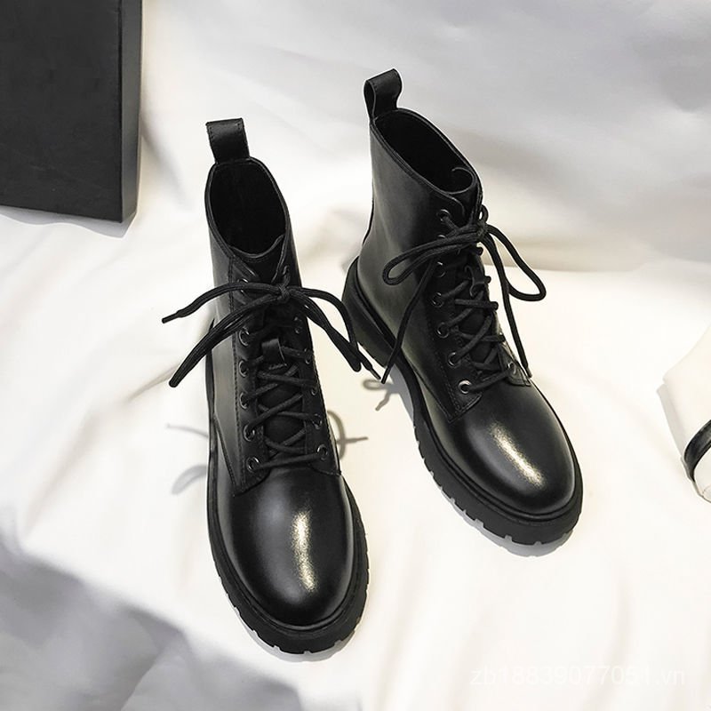 DR. MARTENS DR. MARTENS Giày Bốt Da Cổ Cao Thời Trang Cho Nữ Ih4B Dr. Matens Dr. Marchor Cat20