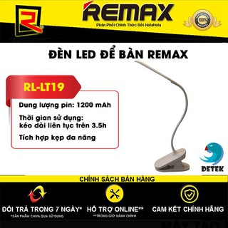 Mua Đèn LED để bàn uốn dẻo tích hợp kẹp đa năng Remax RL-LT19