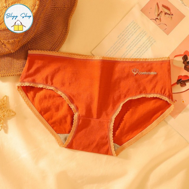 [Hàng Loại 1] Quần Lót, Quần Chíp Nữ Cotton Y Tế Kháng Khuẩn Ôm Eo, Co dãn, Thoáng Mát | BigBuy360 - bigbuy360.vn
