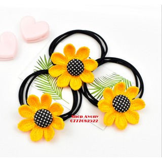 Combo 2 cột tóc hoa hướng dương